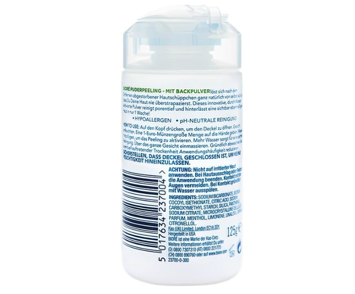 Bioré Deep Cleansing Powder Scrub 125g