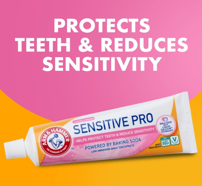 Arm & Hammer Sensitive Pro Toothpaste 75ml