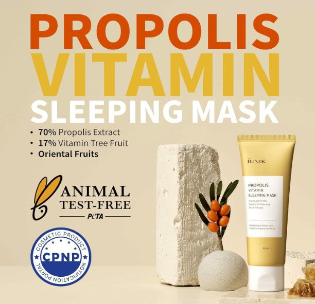 iUNIK Propolis Vitamin Sleeping Mask 60ml