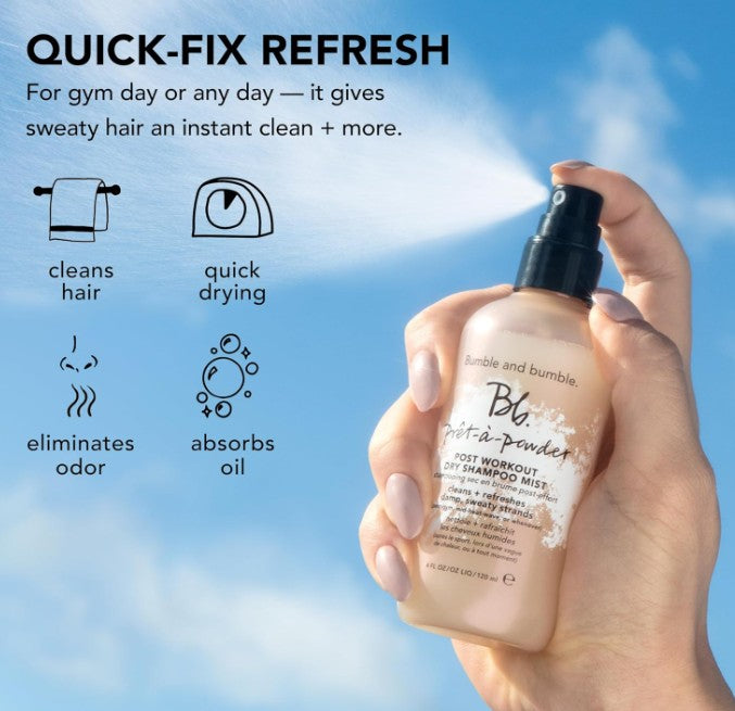 Bumble and Bumble Prêt-à-Powder Post Workout Dry Shampoo Mist 120ml