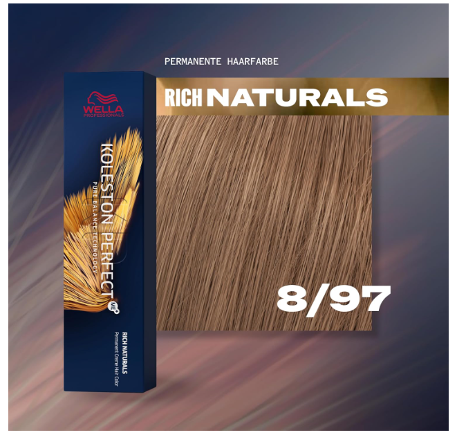 Wella Professionals Koleston Perfect Me+ 8/97 Light Blonde Cendré-Brown 60ml