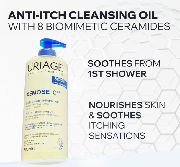Uriage Xémose Cleansing Soothing Oil 1L