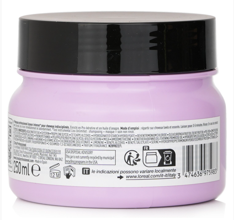 L'Oréal Professionnel Série Expert Liss Unlimited Mask 250ml