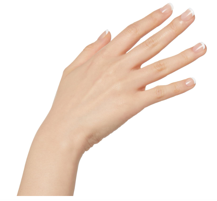 KISS Salon Acrylic French Press-On False Nails Style Crush Hour KSAP01 67942 Petite Squoval 28pcs