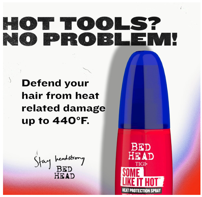 Bed Head by TIGI Some Like It Hot Heat Protection Spray 100ml
