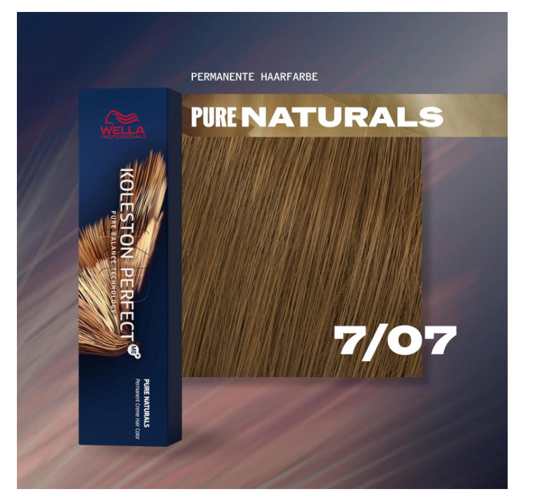 Wella Professionals Koleston Perfect Me 7/07 Brown Natural Blonde 60ml