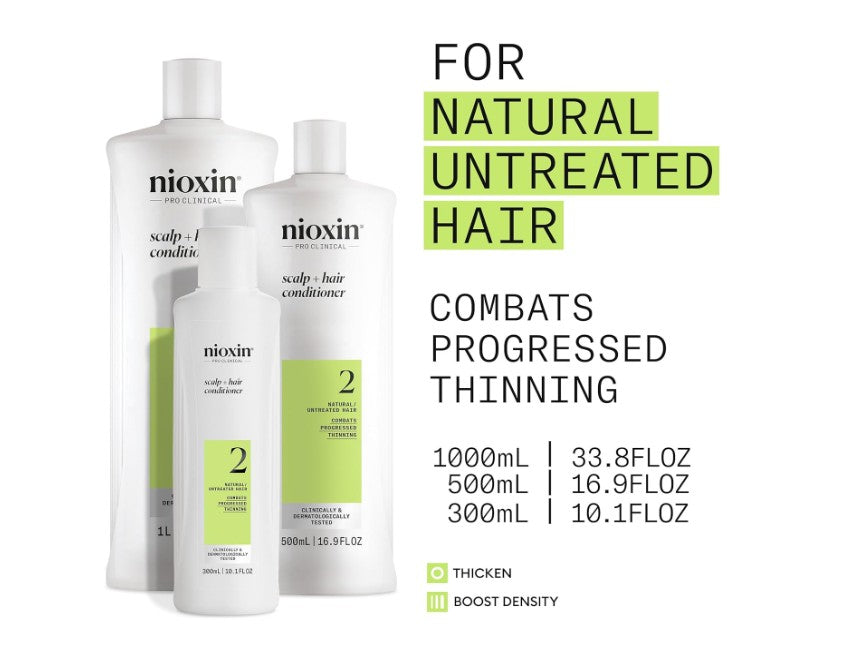 Nioxin System 2 Scalp + Hair Conditioner 1L