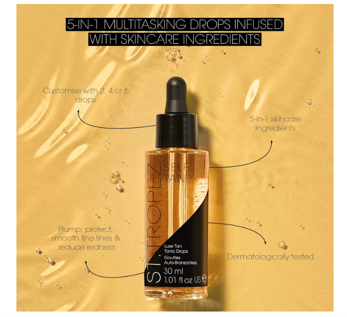 St.Tropez Luxe Tan Tonic Glow Drops 30ml
