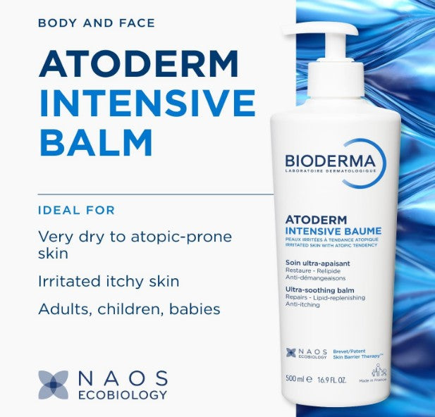 Bioderma Atoderm Intensive Baume Ultra-Soothing Balm 500ml