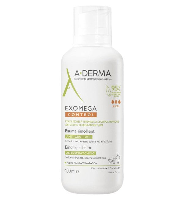 A-Derma Exomega Control Emollient Balm 400ml