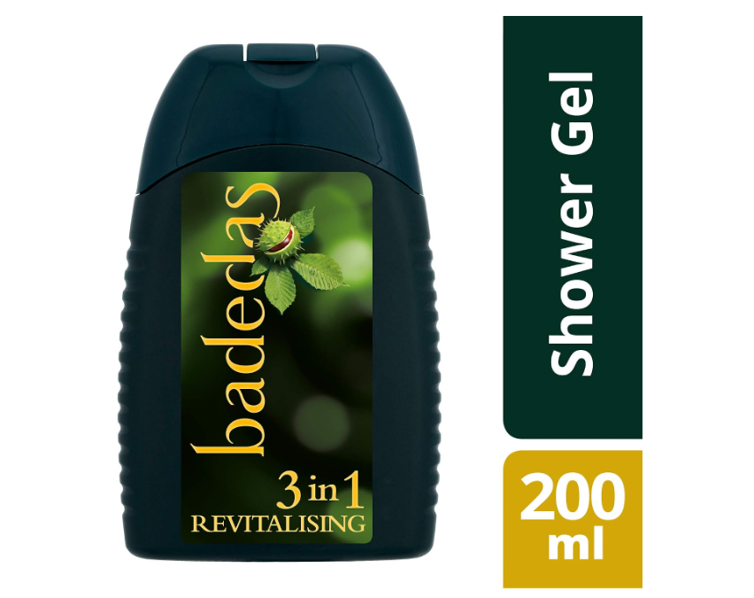 Badedas 3in1 Revitalising Shower Gel, Shampoo &amp; Conditioner 200ml