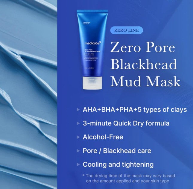 Medicube Zero Pore Blackhead Mud Mask 100g