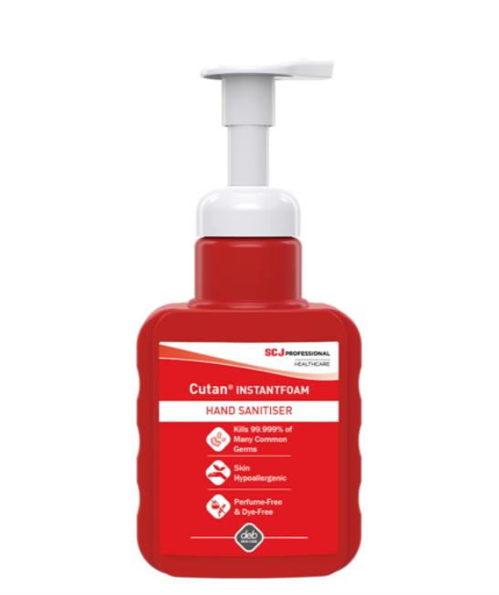 SC Johnson Cutan Instantfoam Hand Sanitizer 400ml
