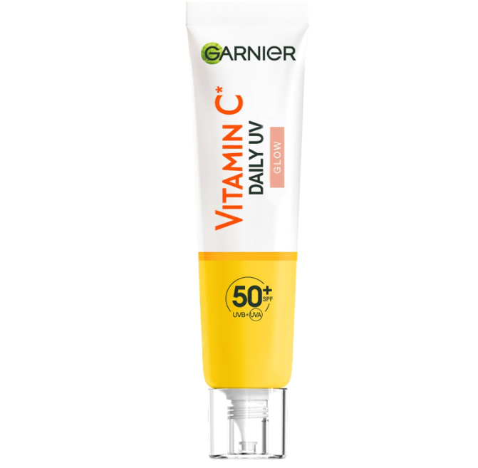 Garnier SkinActive Vitamin C Daily UV Glow Fluid SPF 50+ Sunscreen 40ml