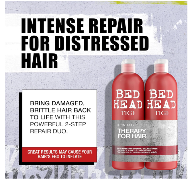 Bed Head by TIGI Resurrection Urban Antidotes Shampoo 750ml