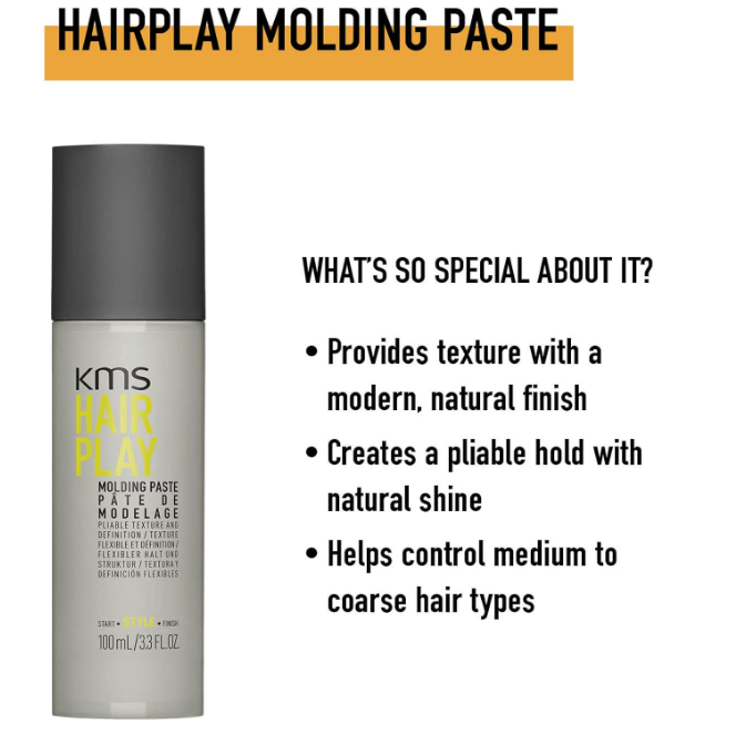 KMS Hairplay Molding Paste