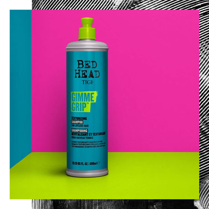 Bed Head by TIGI Gimme Grip Texture Shampoo 600ml