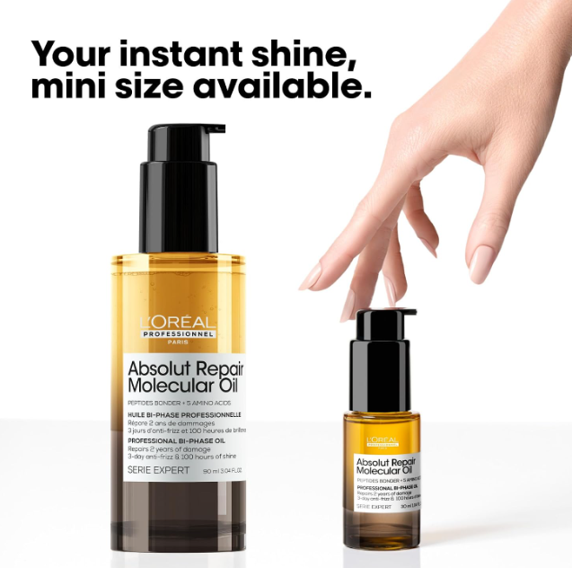 L'Oréal Professionnel Série Expert Absolut Repair Molecular Bi-Phase Oil with Peptides Bonder 30ml