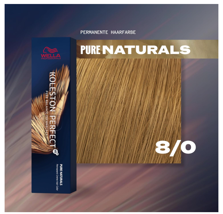Wella Professionals Koleston Perfect Me 8/0 Light Blonde 60ml – 2 Pack