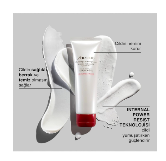 Shiseido Clarifying Cleansing Foam for All Skin Types 125ml