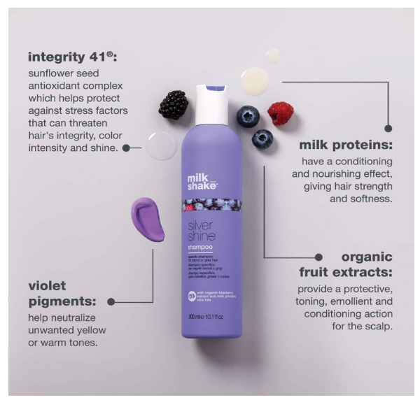 Milk_Shake Silver Shine Shampoo 300ml
