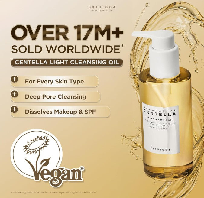 SKIN1004 Madagascar Centella Light Cleansing Oil 200ml