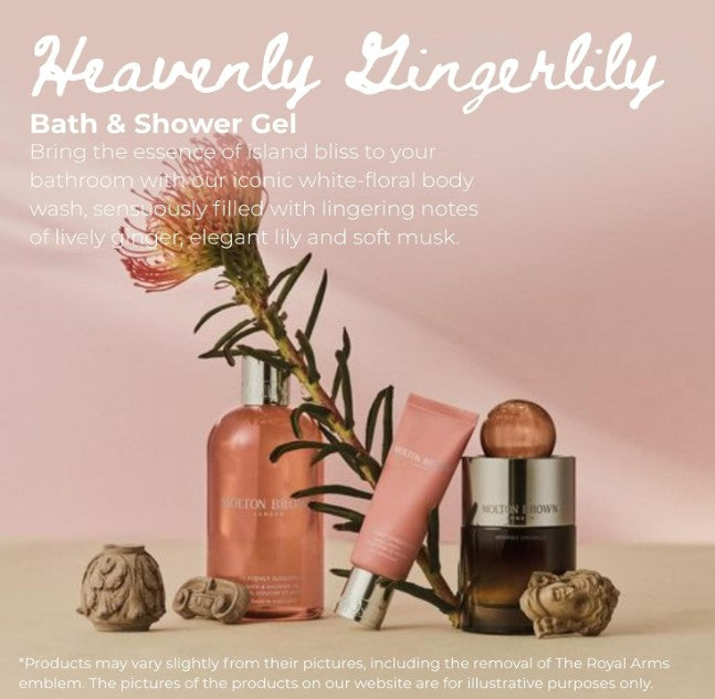 Molton Brown Heavenly Gingerlily Bath &amp; Shower Gel 300ml