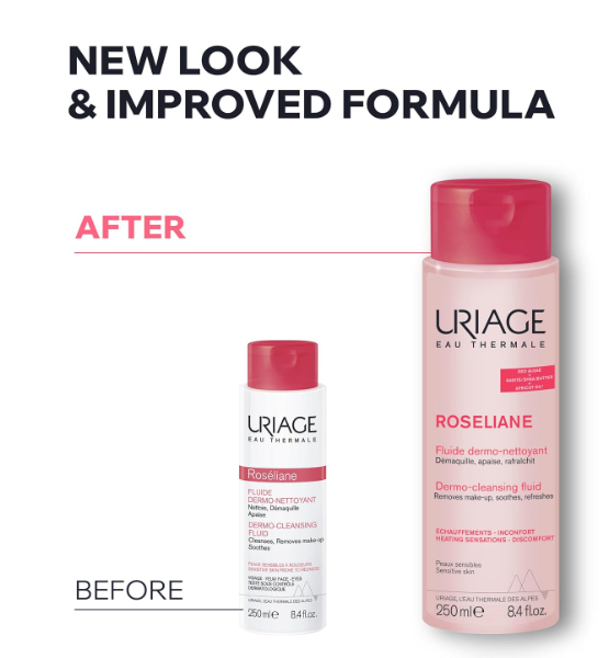 Uriage Roseliane Anti-Redness Dermo-Cleansing Fluid 250ml