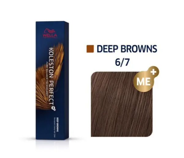 Wella Professionals Koleston Perfect Me 6/7 Dark Blonde Brown 60ml – 2 Pack
