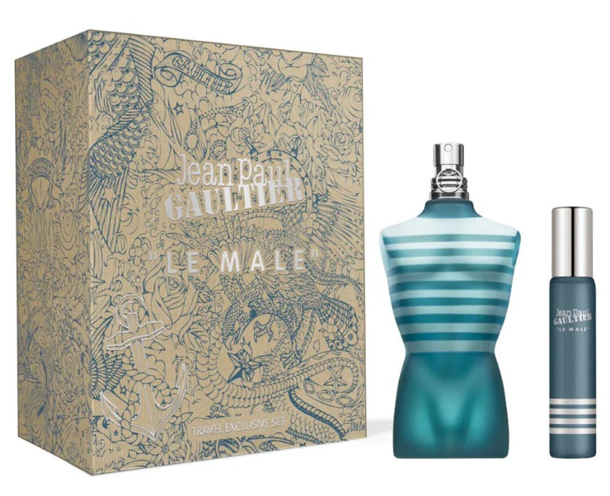 Jean Paul Gaultier Le Male Travel Exclusive Set for Men