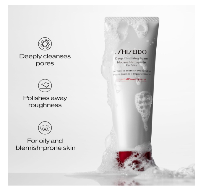 Shiseido Deep Cleansing Foam for Women 125ml
