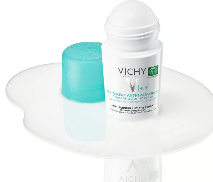 Vichy 48h Anti-Perspirant Treatment Deodorant 50ml – 2 Pack