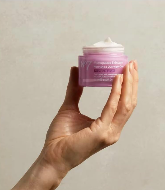 No7 Menopause Skincare Nourishing Overnight Cream 50ml