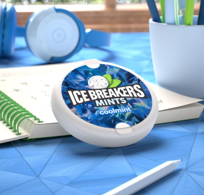 Ice Breakers Sugar Free Mints Coolmint – Pack of 8