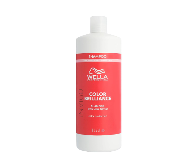 Wella Professionals Invigo Color Brilliance Fine/Normal Hair Shampoo with Lime Caviar 1L