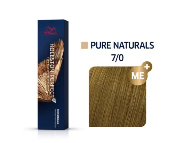 Wella Professionals Koleston Perfect Me 7/0 Medium Blonde 60ml – 3 Pack