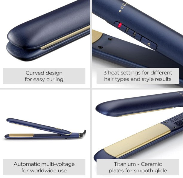 BaByliss Midnight Luxe 235 Hair Straightener – Model 2516U