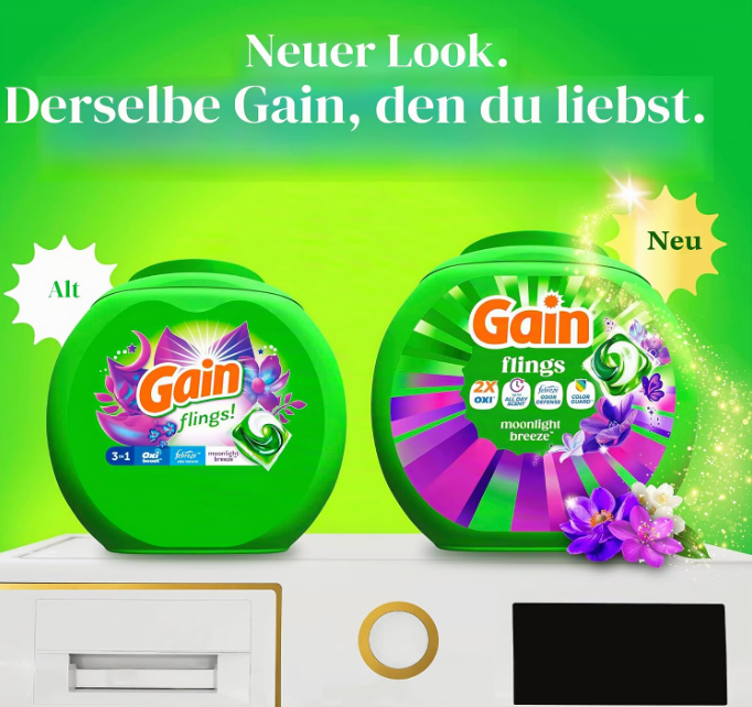 Gain Flings Moonlight Breeze Detergent 42ct