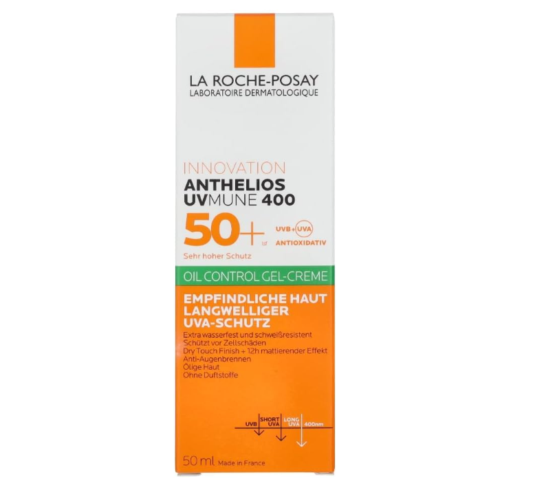 La Roche-Posay Anthelios UVmune 400 Gel-Cream Oil Control SPF50+ Fragrance Free 50ml