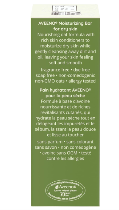 Aveeno Moisturizing Bar Pain Hydrant 100g