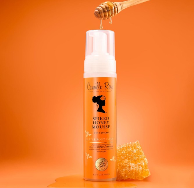 Camille Rose Spiked Honey Mousse 4 in 1 Styler 240ml