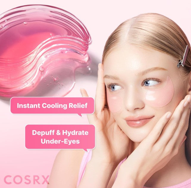 COSRX Pink Peptide Collagen Hydrogel Eye Patches