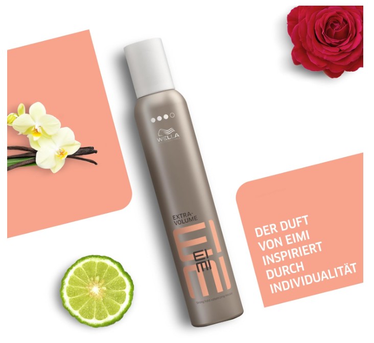 Wella Professionals EIMI Extra Volume Strong Hold Volumizing Mousse 300ml