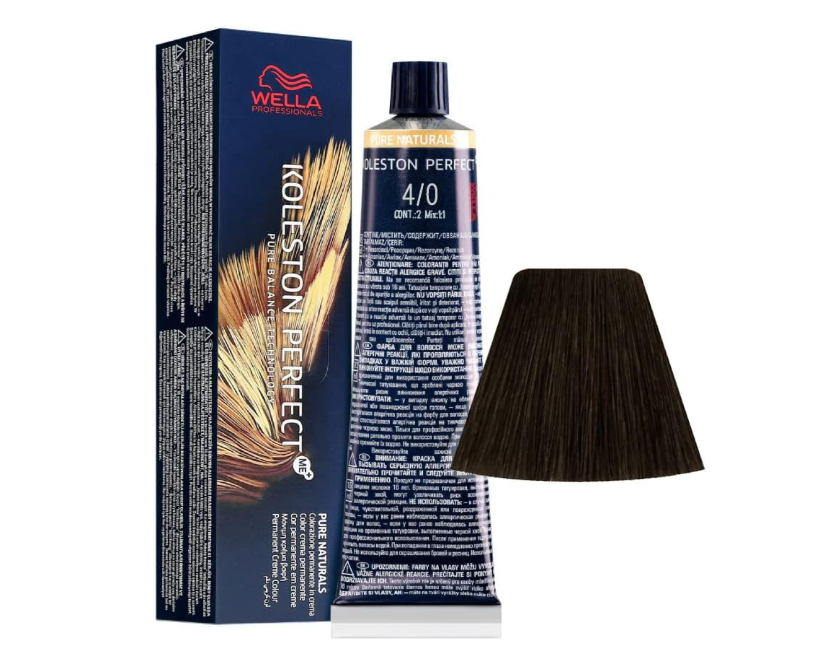 Wella Professionals Koleston Perfect Me 4/0 Medium Blonde 60ml – 2 Pack