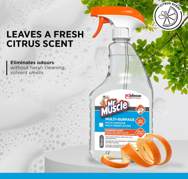 SC Johnson Mr Muscle Multi-Surface Cleaner 750 ml