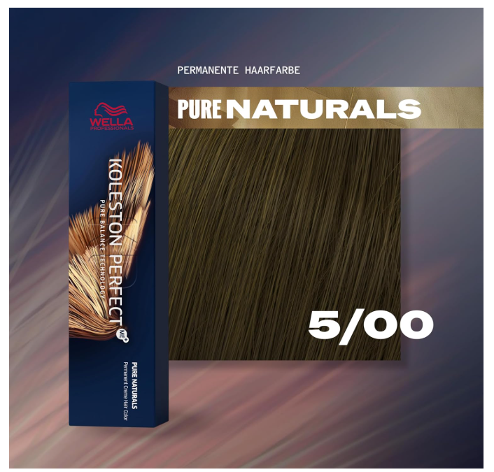 Wella Professionals Koleston Perfect Me 5/00 Light Brown 60ml – 2 Pack