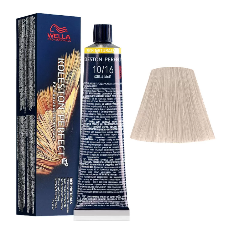 Wella Professionals Koleston Perfect Me 10/16 Light Blonde Ash Purple 60ml