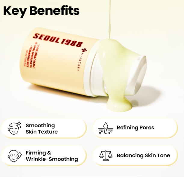 K-Secret Seoul 1988 Cream Retinal Liposome 1% + Fermented Rice