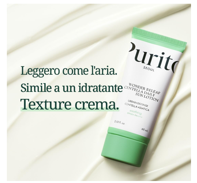 Purito Seoul Centella Asiatica Daily Sun Lotion SPF50+ PA++++ 60ml