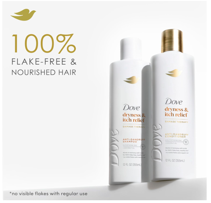 Dove Dryness & Itch Relief Shampoo 355ml